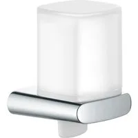 Keuco Seifenspender Elegance mit Kunststoff-Stülpbecher, 180 ml, Metall verchromt, Made in Germany, nachfüllbar, Wandmontage