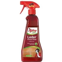 poliboy Leder Intensiv Pflege - reinigt, pflegt und schützt - 375ml Lederreiniger (für alle glatten und genarbten Leder - Made in Germany)