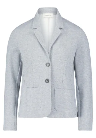 CARTOON - Casual-Blazer grau/weiß - Gr. - 42