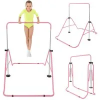 HyperMotion Gymnastikstäbe HyperMotion Gymnastikstange klappbar höhenverstellbar pink