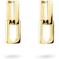Liebeskind Berlin Paar Creolen Schmuck Geschenk Edelstahl Ohrringe Big Link, Einhänger abnehmbar