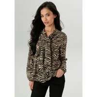 Aniston SELECTED Schlupfbluse mit modischen Animal-Print