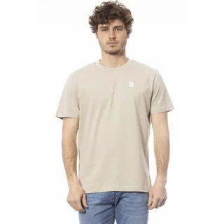 Beige T-Shirt im lässigen Stil