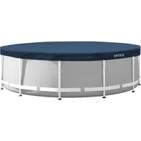 Intex Pool-Abdeckplane Intex Pool Deluxe Abdeckplane rund Ø 366cm Überhang 20cm 28082