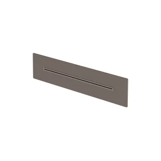 KLUDI-ASANA Wand-Wasserfall Brushed Gunmetal 69500N2-00
