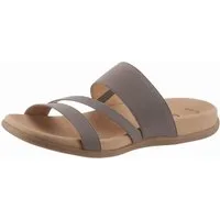 Gabor Pantolette Keilabsatz, Sommerschuh, Schlappen mit atmungsaktivem Lederfutter