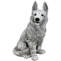 Stone and Style Gartenfigur Frostfeste Steinfigur Schäferhund groß