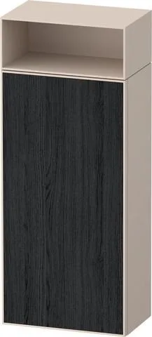 Duravit Zencha Halbhochschrank Eiche Schwarz & Taupe Matt & Supermatt 400x240x961 mm - ZE1351R168300 ZE1351R16830000