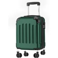 YONSLY Handgepäckkoffer Kabinenkoffer Reisekoffer Trolley mit abnehmbaren Rollrädern, 4 Rollen, ABS-Hartschale mit Zahlenschloss und ergonomischem Gummigriff