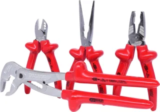 KS Tools 1000V Zangen-Satz, 4-tlg Variante 1 - 117.1700