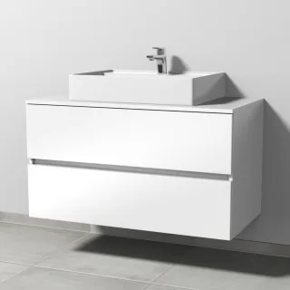 Sanipa Solo One Keramik-Set Angular Waschtisch-Set  PS21378