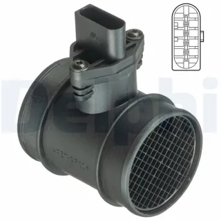 Delphi Luftmassenmesser Audi A2