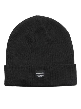 JACK&JONES - JACDNA BEANIE SN JNR Black - Gr. - M