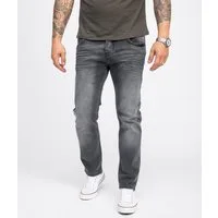 Rock Creek Regular-fit-Jeans Herren Jeans Regular Fit Dunkelgrau RC-2108