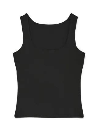 VERO MODA - VMMILLION SL SQUARE TOP 2-WAY JRS NOOS Black - Gr. - M