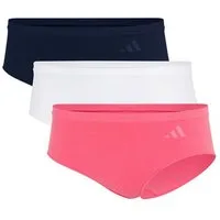 adidas Sportswear Hipster Sport Active Seamless - Packaged Panties (3er Pack) mit Logodruck, basic, bequem, weich, elastisch, nahtlos