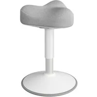 SONGMICS Arbeitshocker, Stehhocker um 360° neigbar, Schreibtischstuhl, Anti-Rutsch