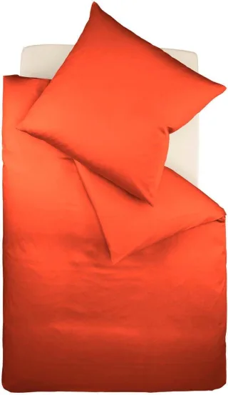 fleuresse Bettwäsche "Colours in 135x200, 155x220 oder 200x200 cm" 2 Stk. Bettwäsche aus 100% Baumwolle, uni, mit Reißverschluss