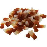 Fruchtgummi Bären & Co. Süßigkeit, Fruchtgummi Cola zuckerfrei festes gelatinefreies Fruchtgummi 300g