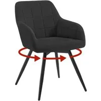 Woltu Esszimmerstuhl (1 St), gepolsterter ergonomischer, mit Metallbeinen