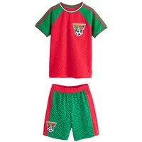 Next Pyjama Kurzer Pyjama mit Fußballmotiv (2 tlg)