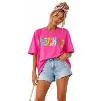 Moschino T-Shirt COUTURE 3D Logo Paint-Effect Shirt Oversize 3D-Logo mit handgemaltem Effekt