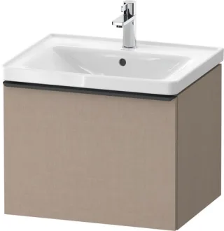 Duravit D-Neo Waschtischunterbau wandhängend Leinen Matt 584x452x440 mm - DE42490BD750000 DE42490BD750000