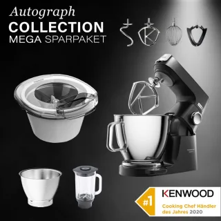 Kenwood Küchenmaschine Titanium Chef Baker XL Black KVL85.004BK -...