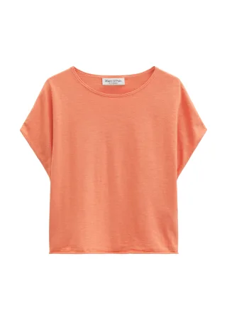 Marc OPolo Casual - Feinstrick-Pullover loose warm orange - Gr. - M