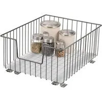 bremermann Teleskopauszug Schrank-Korbauszug 40 cm Breite, mit Einlegeboden