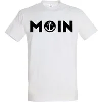 Youth Designz Print-Shirt Moin Logo Herren T-Shirt Anker Spruch mit modischem Aufdruck