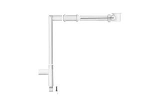 ESS Raumsparsiphon Slimwaste & Slim Siphon XF Komplettset, XF-SET XF-SET