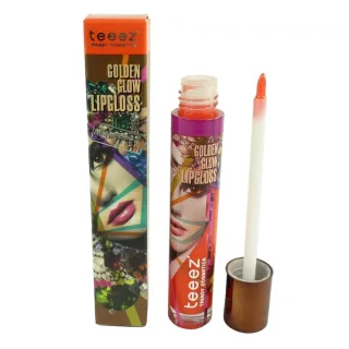 Teeez Golden Glow Lip Gloss Non Sticky  Lippen Stift 5,7ml versch. Nuancen - Sunrise Tangerine
