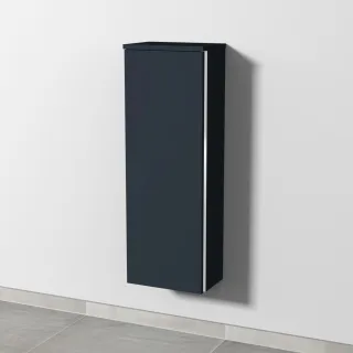 Sanipa 3way Mittelschrank mit 1 Tür, Marine-Matt, BP1661R BP1661R