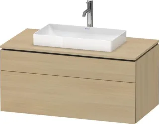 Duravit L-Cube Konsolenwaschtischunterbau wandhängend Mediterrane Eiche Matt 1020x550x482 mm - LC488 LC4881071710000