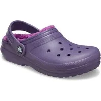 Crocs Kids Classic Lined Clog Clog Hausschuh, Pantoffel, Schlappen mit Warmfutter