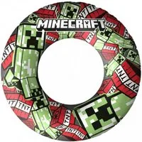 Minecraft Schwimmring - 75 cm aufblasbar Badering für Kinder Freizeit Pool Strand (1-tlg)