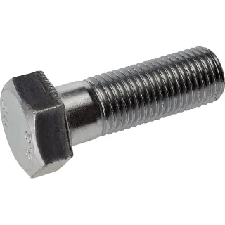 Schraube, Außensechskant, verzinkt, 10 Stück silber - 2409312780
