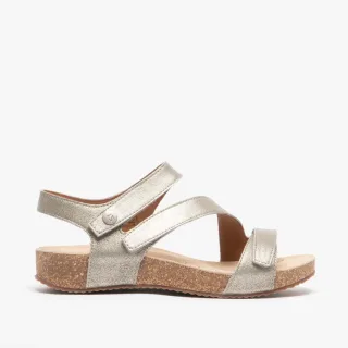 Josef Seibel Tonga 25 Damen Leder Klettverschluss Sandalen Crystal