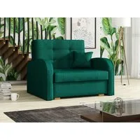 MIRJAN24 Schlafsofa Viva Gold I, mit Bettkasten und Schlaffunktion, einsitzer Bettsofa inkl. Kissen, Sofagarnitur