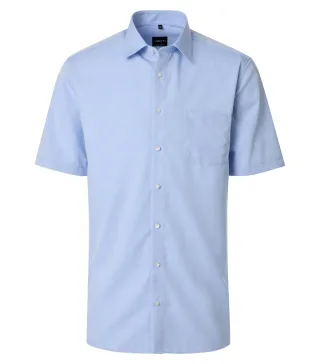 VENTI - Businesshemd Kurzarm blau - Gr. - 46