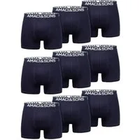 Amaci&Sons Boxershorts LARY 9er Pack Boxershorts (9er-Pack) Herren Baumwolle Männer Unterhose Unterwäsche