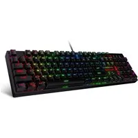 Redragon 104 Tasten, Rote Schalter, QWERTY US-Layout, K582 Mechanische Gaming-Tastatur (RGB LED-Hintergrundbeleuchtung, Anti-Ghosting, für PC & Laptop)