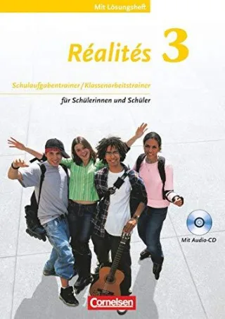 Réalités - Aktuelle Ausgabe: Band 3 - Schulaufgaben- Klassenarbeitstrainer: Arbeitsheft mit eingelegten Musterlösungen und CD [Taschenbuch] [2010] Férey Karine Herzog Walpurga