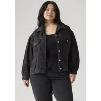 Levi's® Plus Jeansjacke TRUCKER in leichter Used-Waschung