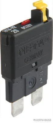 HERTH&BUSS Sicherungsautomat, Standard, 32V max., fast trip gelb - 50295913
