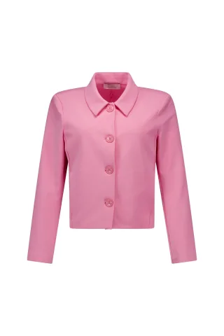 Studio Anneloes - Hilly twill jacket pop pink - Gr. - M