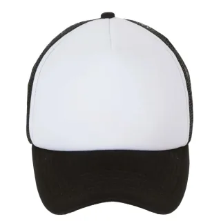 SOLS - "Bubble" Baseball-Mütze (Weiß/Schwarz)