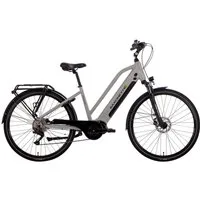 SAXONETTE E-Bike Trekkingrad Premium Sport (Trapez), 10 Gang, Kettenschaltung, Mittelmotor, 522 Wh, Pedelec, Elektrofahrrad für Damen
