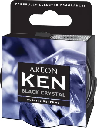 Original Areon KEN Auto Duftdose Duftbaum Lufterfrischer DECKEL Black Crystal